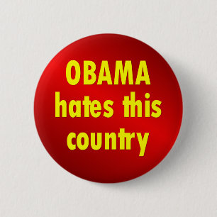 Obama 6 Cm Round Badge