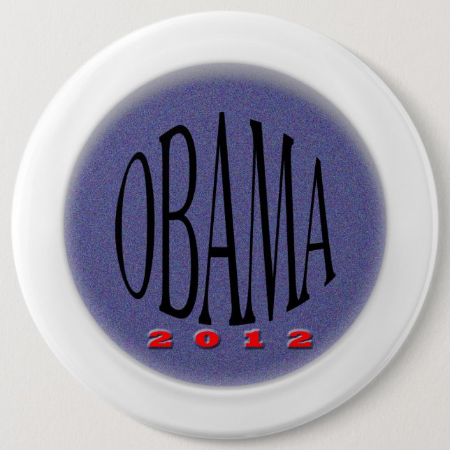 Obama 6 Cm Round Badge (Front)