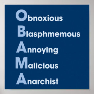 Obama-Acronym Poster