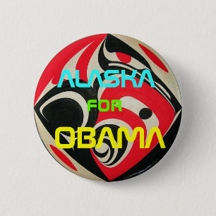 Obama Alaska Button