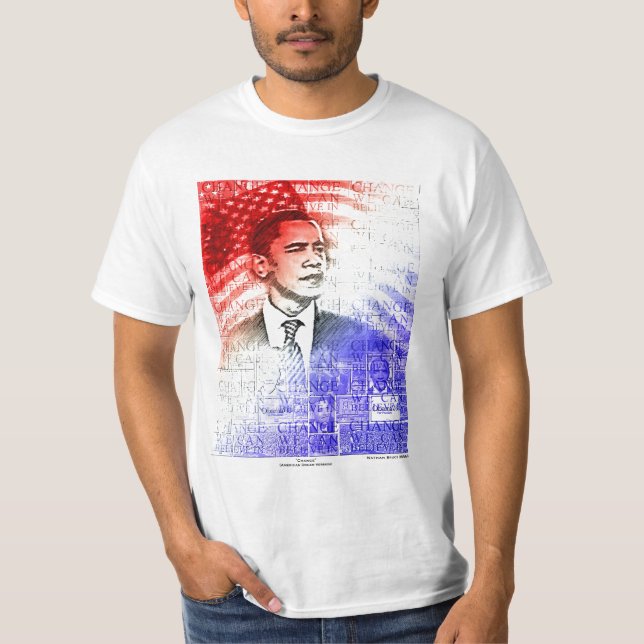 Obama American Dream T-Shirt (Front)