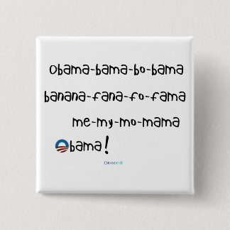 Obama-bama-bo-bama Button