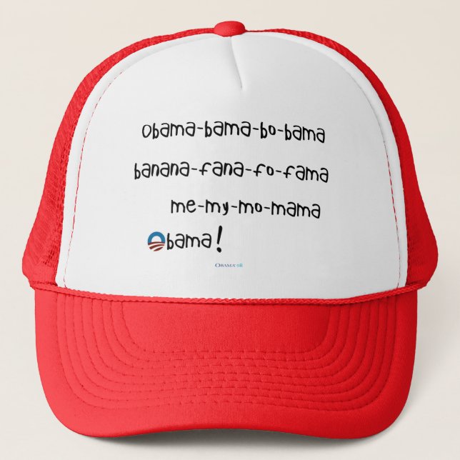 Obama-bama-bo-bama Hat (Front)