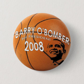 Obama Basketball Button