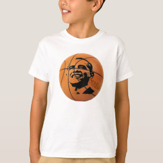 Obama Basketball Kid's Ringer Shirt