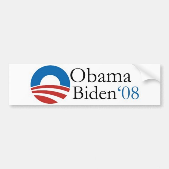 Obama Biden '08 Bumper Sticker (Front)