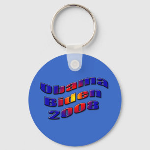 obama biden 2008 key ring