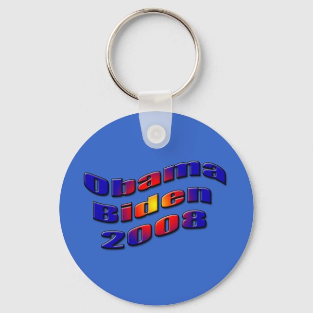 obama biden 2008 key ring (Front)
