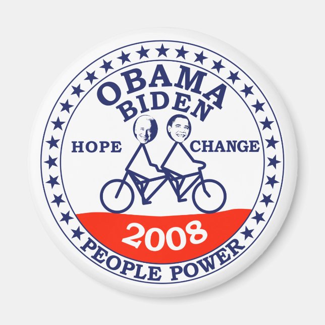 Obama Biden 2008 Magnet (Front)
