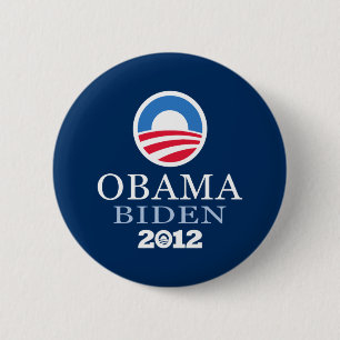 Obama Biden 2012 6 Cm Round Badge