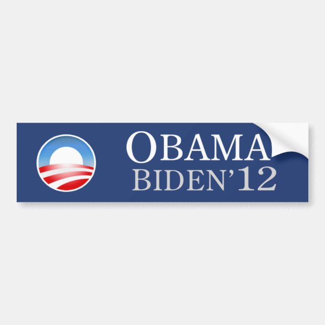 Obama Biden 2012 Bumper Sticker (Front)