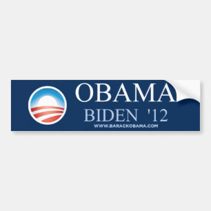 Obama Biden 2012 Bumper Sticker