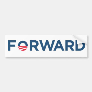 Obama Biden 2012 Forward (Dark Blue ) Bumper Sticker