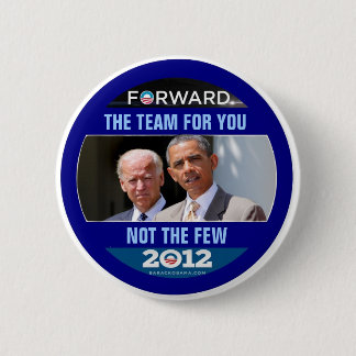 Obama Biden 2012 The Team for You 6 Cm Round Badge