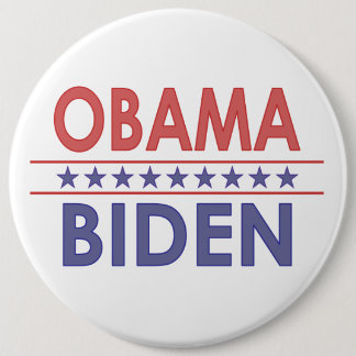 Obama-Biden 6 Cm Round Badge