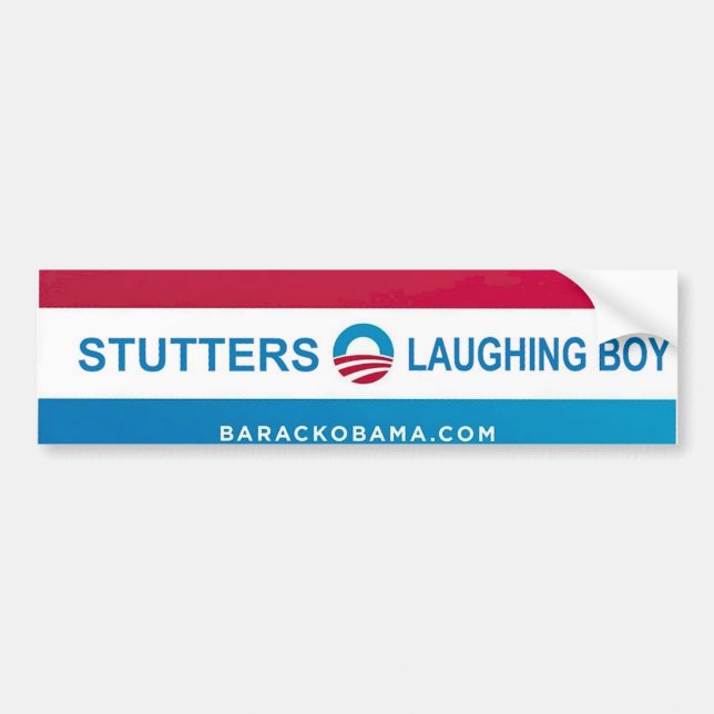 Obama Biden bumper stickers for Romney supporters (Front)