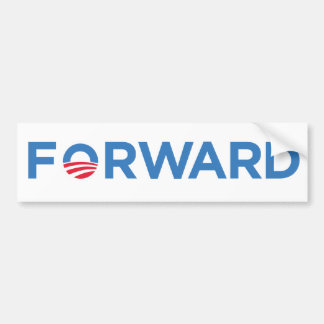 Obama / Biden Forward Light Blue Bumper Sticker