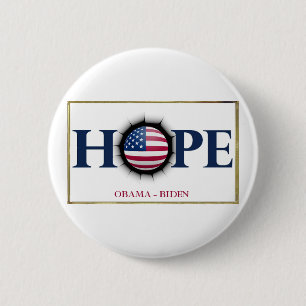 Obama Biden HOPE Button