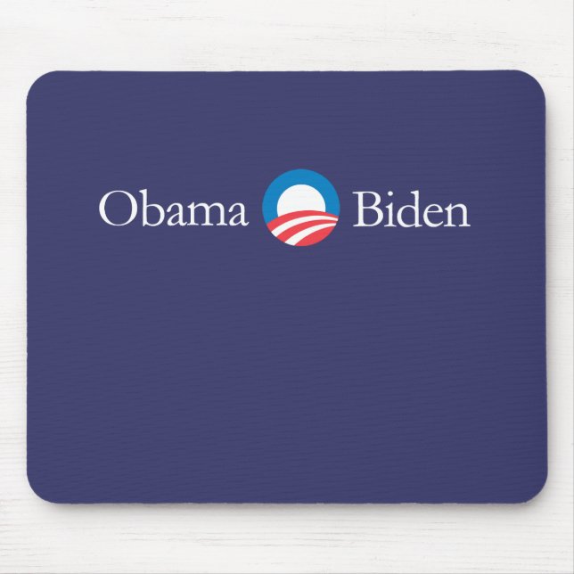 Obama Biden Mouse Mat (Front)