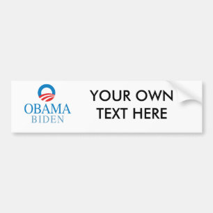 OBAMA BIDEN O BLUE -.png Bumper Sticker