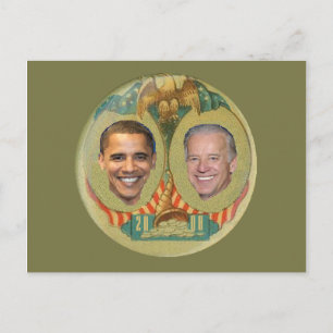 Obama Biden Postcard