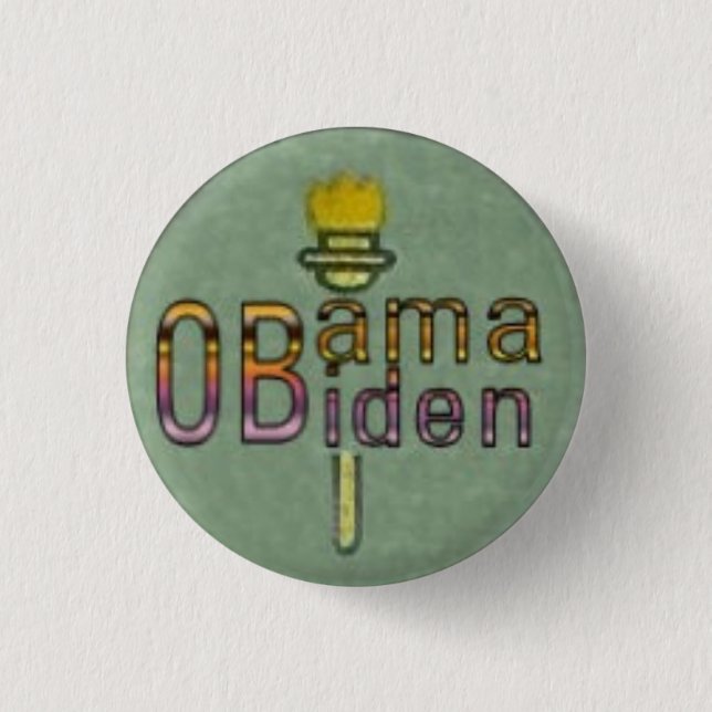 Obama/Biden Small Button (Front)
