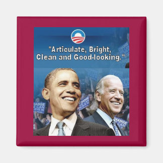Obama Biden Square Magnet