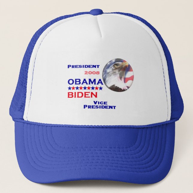 Obama Biden Ticket Hat (Front)