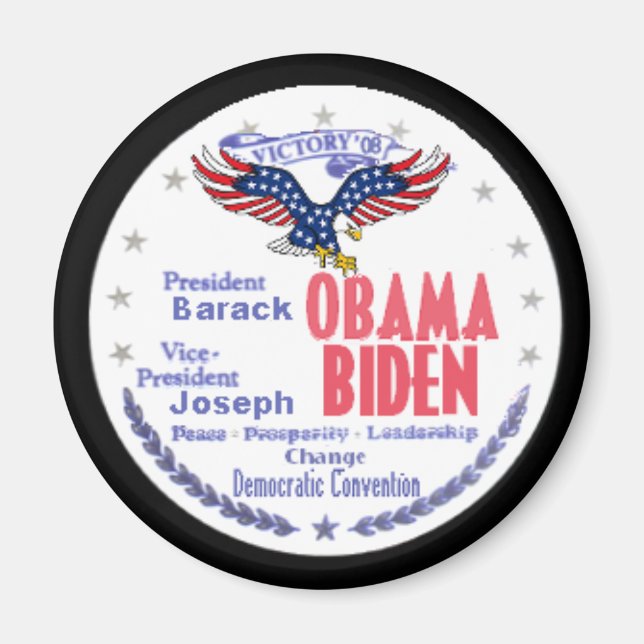 Obama Biden Ticket Magnet (Front)