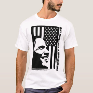 Obama Black and White T-Shirt