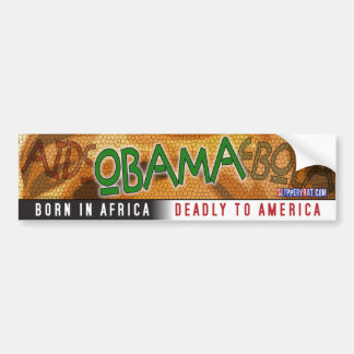 Obama "Born in Africa" Bumper Sticker