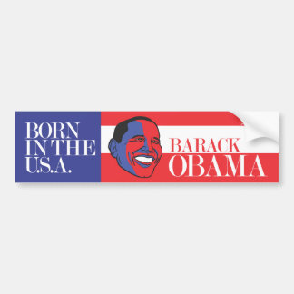 Obama - Born in the U.S.A. bumper sticker