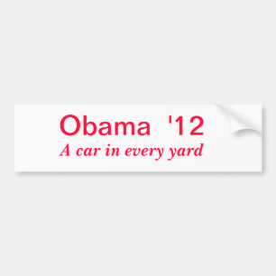 Obama bumper sticker