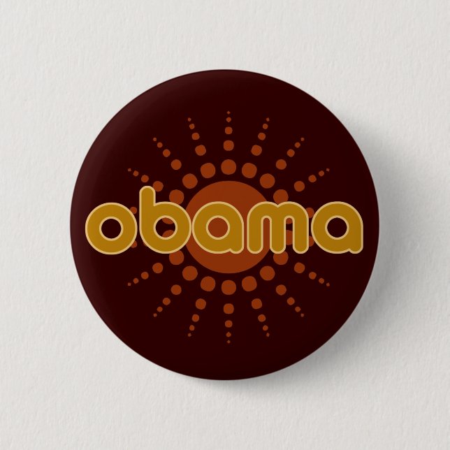 OBAMA - button (Front)