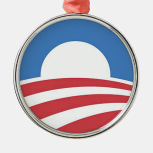 Obama campaign Christmas Ornament
