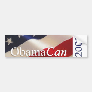 Obama Can - Bumper Sticker