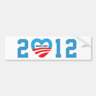 Obama Cares Bumper Sticker