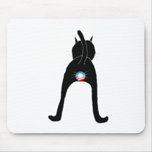 Obama Cat Mouse Mat