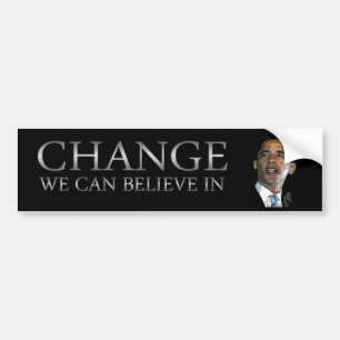 Obama Change Bumper Sticker