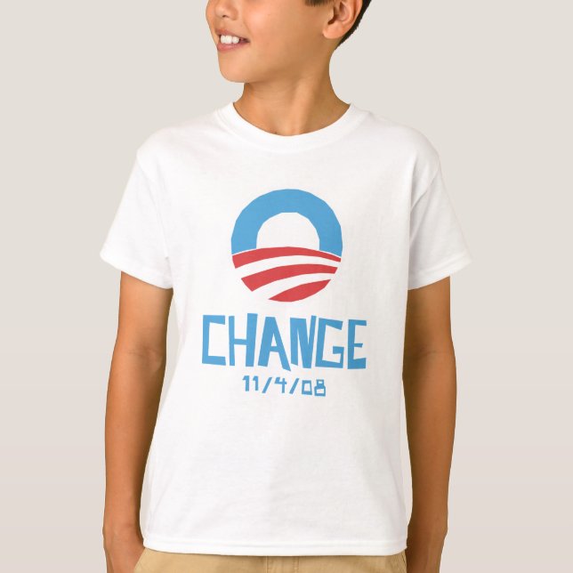 Obama Change Light kid's T-shirt (Front)