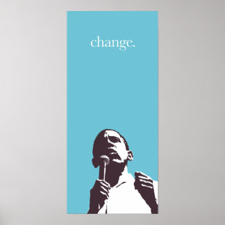 Obama: Change Poster