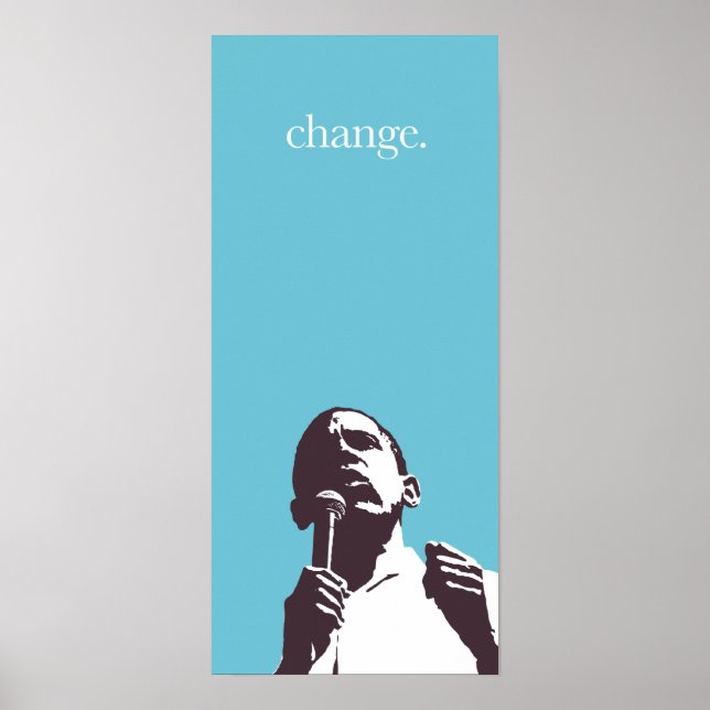 Obama: Change Poster (Front)