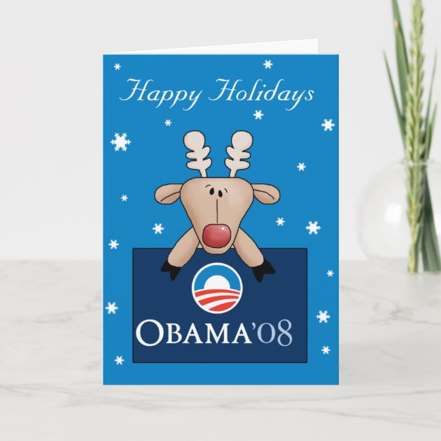 Obama Christmas Card (Front)