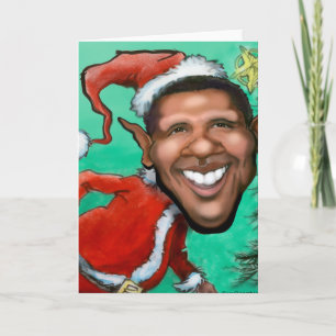 Obama Christmas Holiday Card