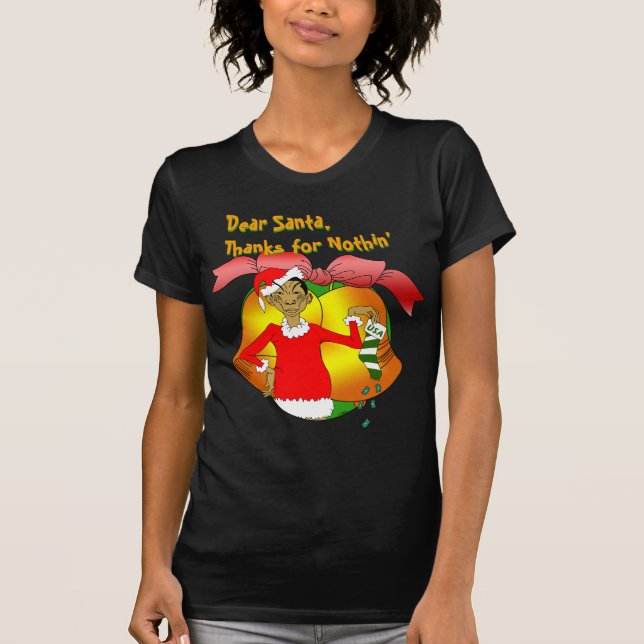 Obama Christmas T-Shirt (Front)