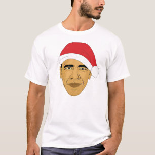 Obama Claus Barack Obama Christmas Tee