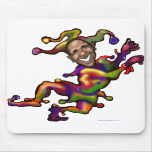 Obama Clown Mouse Mat