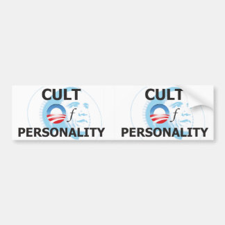 Obama Cult of Personality Bumper Sticker
