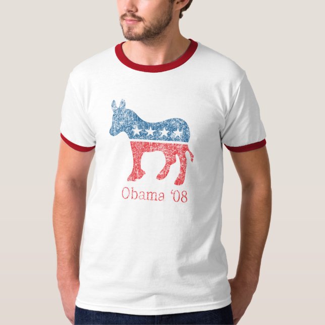 Obama Democrat '08 T-Shirt (Front)