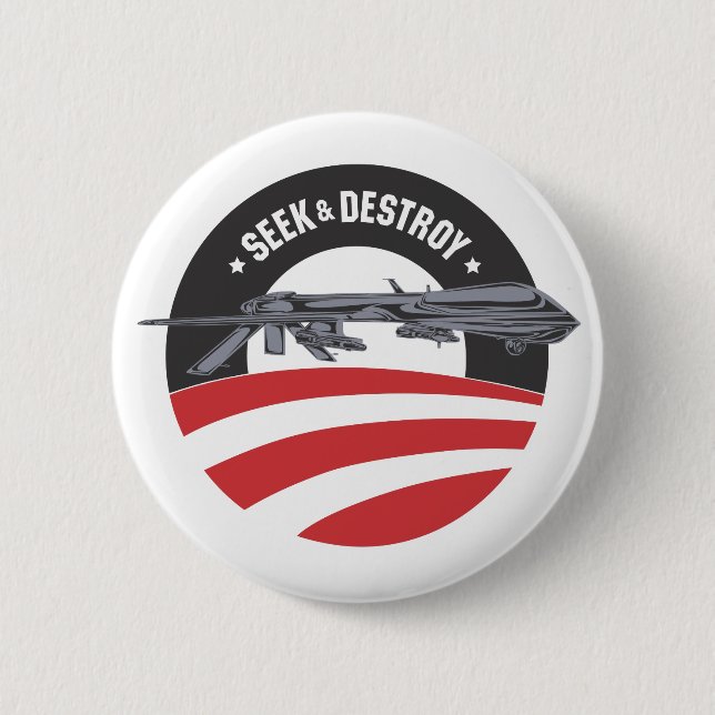 obama drone seek and destroy button (Front)